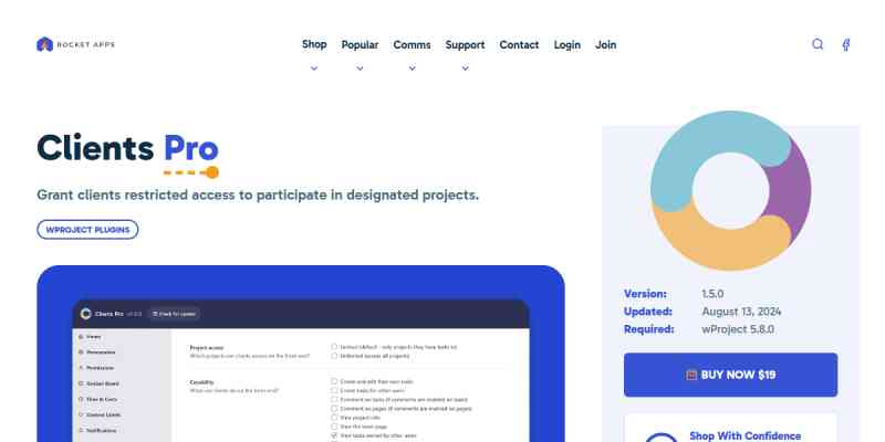 Clients Pro for wProject