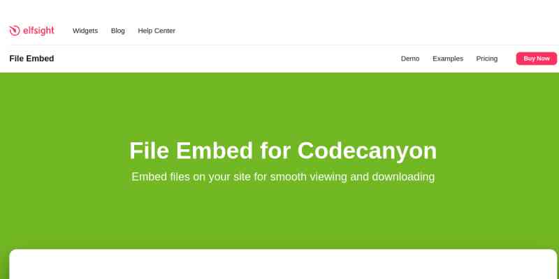 Elfsight File Embed CC