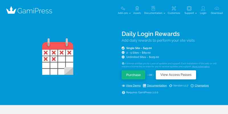 GamiPress – Daily Login Rewards