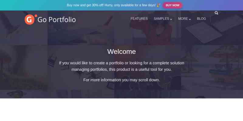 Go Portfolio – WordPress Responsive Portfolio