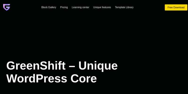 Greenshift Chart plugin
