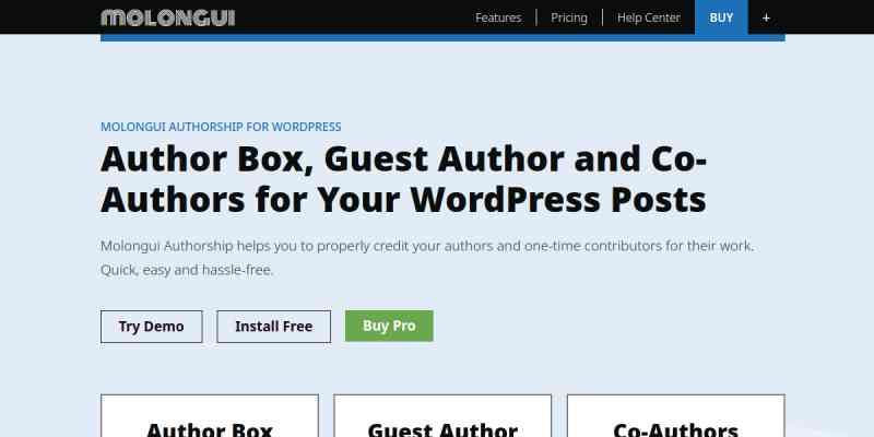 Molongui Authorship Pro