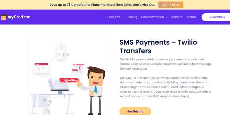 myCred SMS Payments