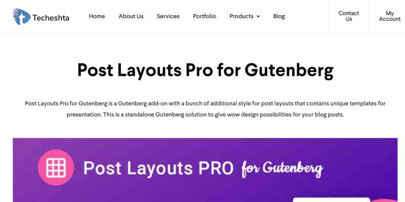Post Layouts Pro for Gutenberg