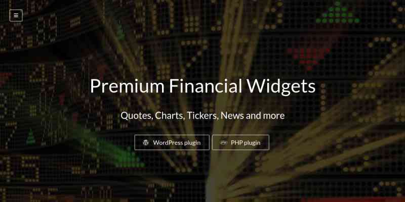 Premium Stock Market Widgets