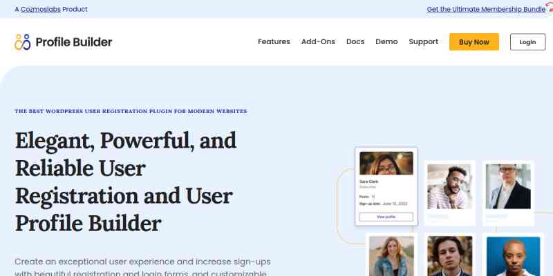Profile Builder – bbPress Add-on