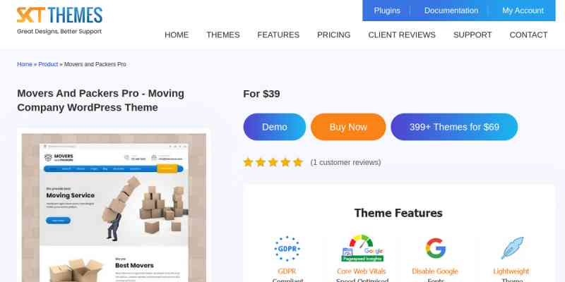 SKT Movers Packers Pro