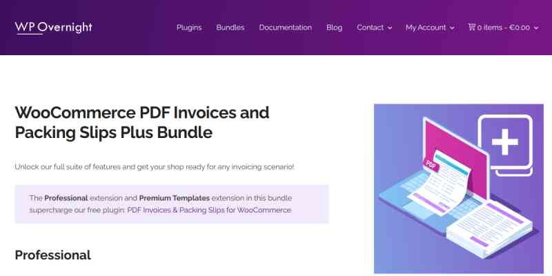WooCommerce PDF Invoices & Packing Slips Premium Templates