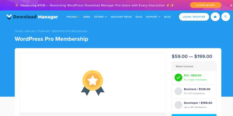 WP Pro Membership
