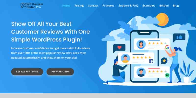 WP Review Slider Pro (Premium)
