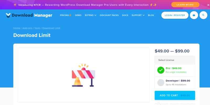 WPDM – Download Limits