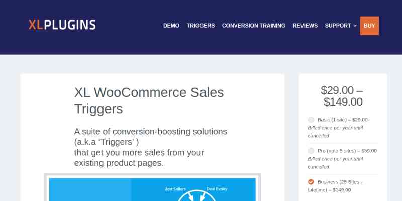 XL WooCommerce Sales Triggers