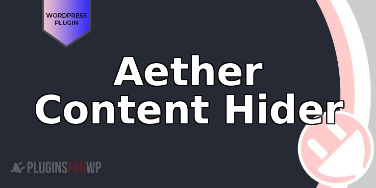 Aether Content Hider