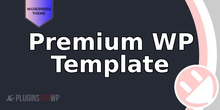 Premium WP Template