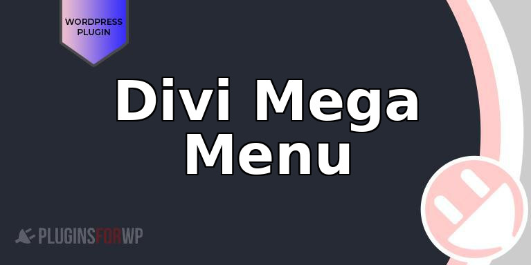 Divi Mega Menu