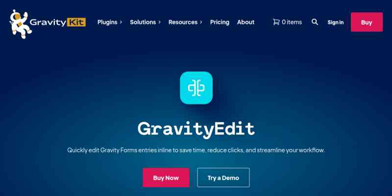 GravityView Inline Edit