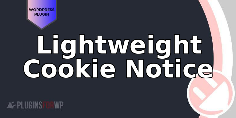 Lightweight Cookie Notice