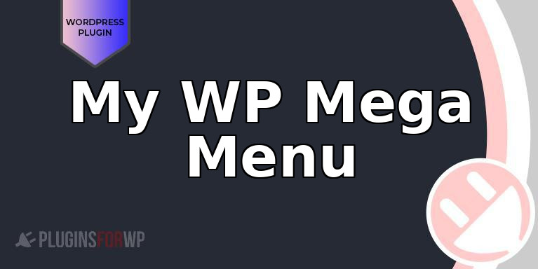 My WP Mega Menu