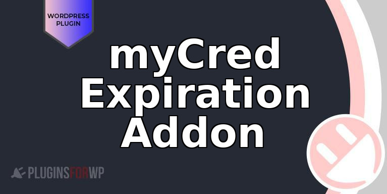 myCred Expiration Addon