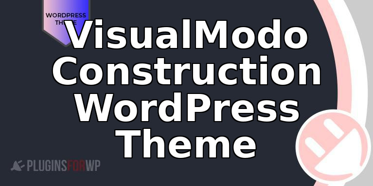 VisualModo Construction WordPress Theme