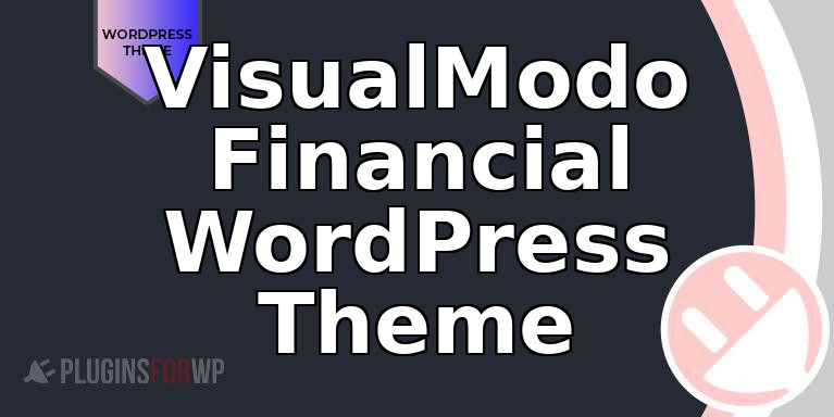 VisualModo Financial WordPress Theme