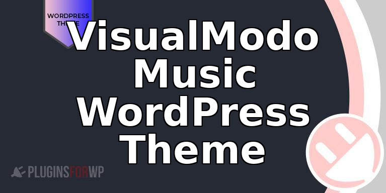 VisualModo Music WordPress Theme