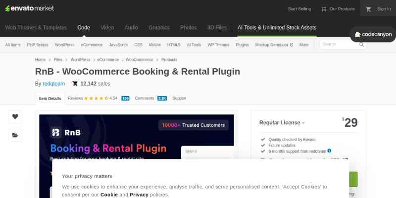 WooCommerce Rental & Booking System