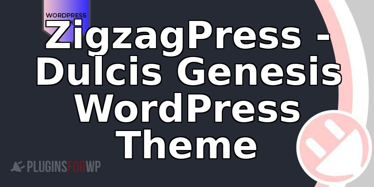 ZigzagPress – Dulcis Genesis WordPress Theme