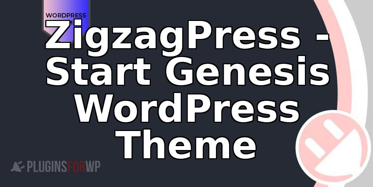 ZigzagPress – Start Genesis WordPress Theme